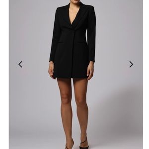 Jay Godfrey “ace” blazer/tuxedo mini dress size 2